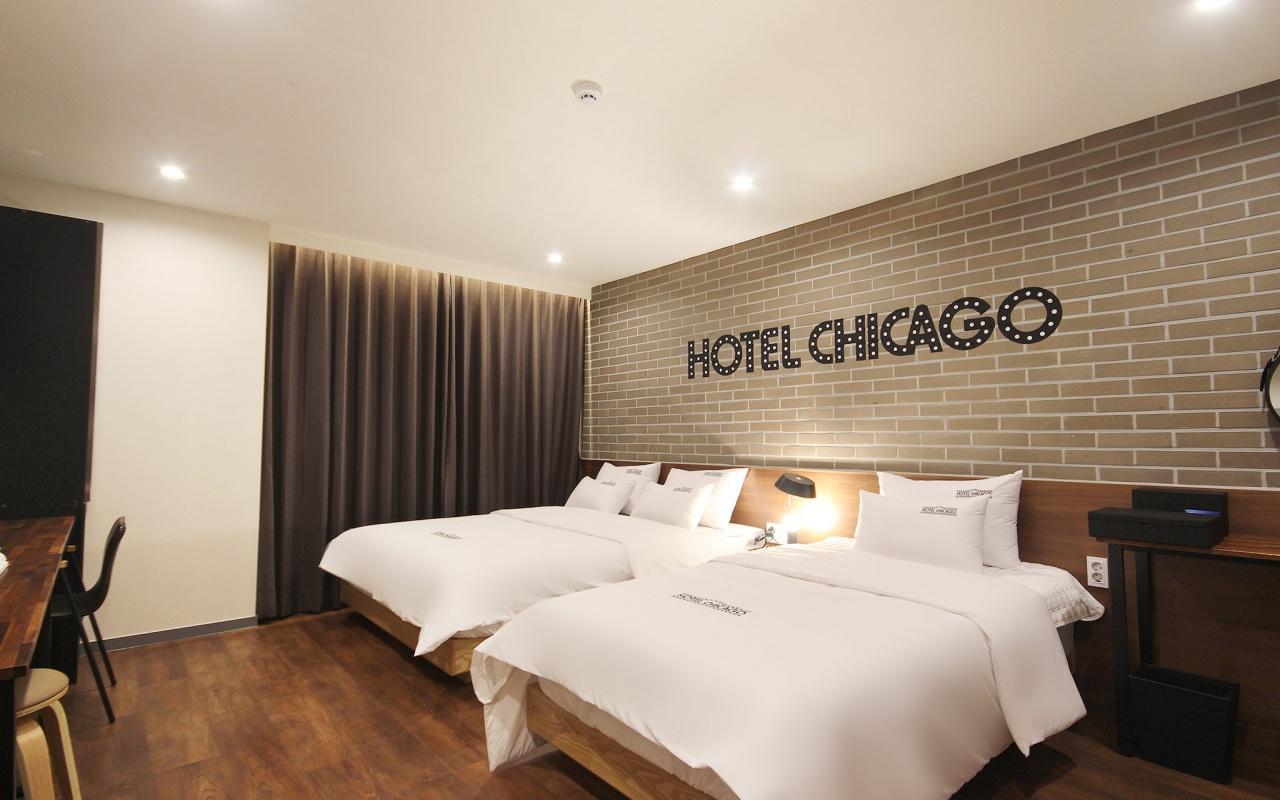 Hotel Chicago Чинджу Экстерьер фото